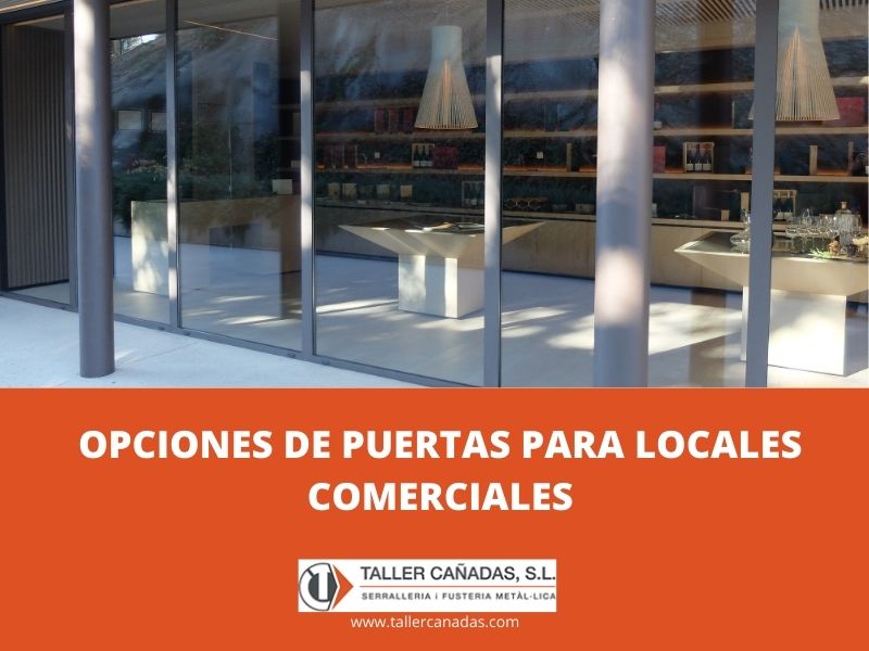 Puertas para locales comerciales