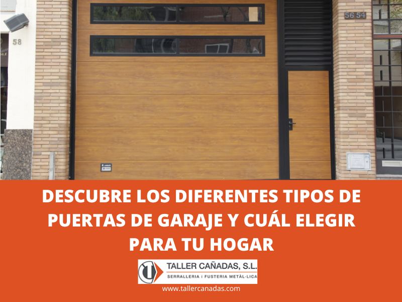 Tipos de puertas de garaje